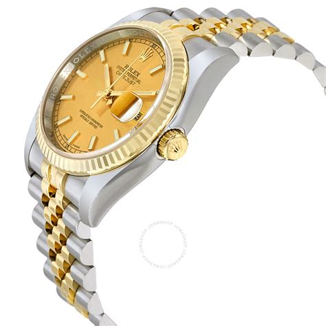 rolex datejust mens 18k stainless steel watch on jubilee bracelet|rolex new style jubilee bracelet.